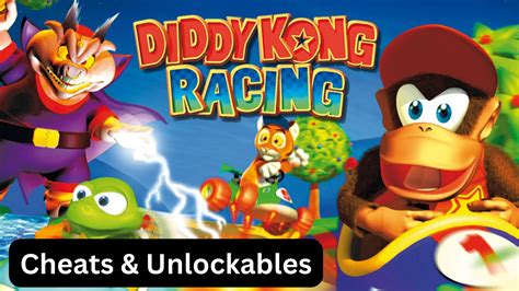 diddy kong racing remix cheats